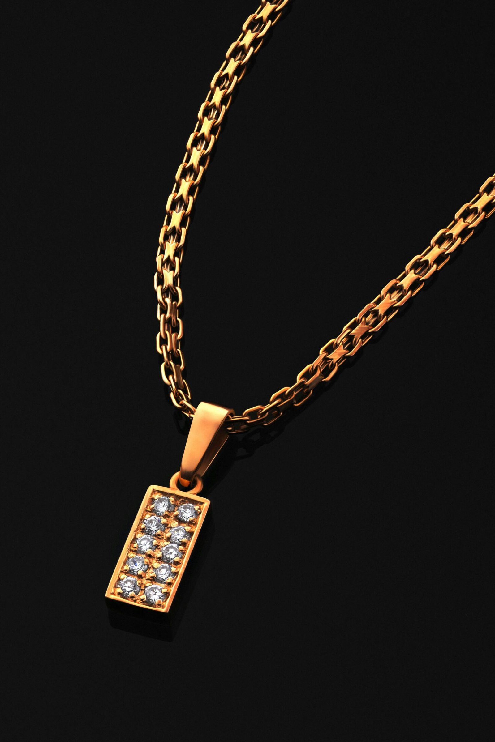 gold plated necklace for women