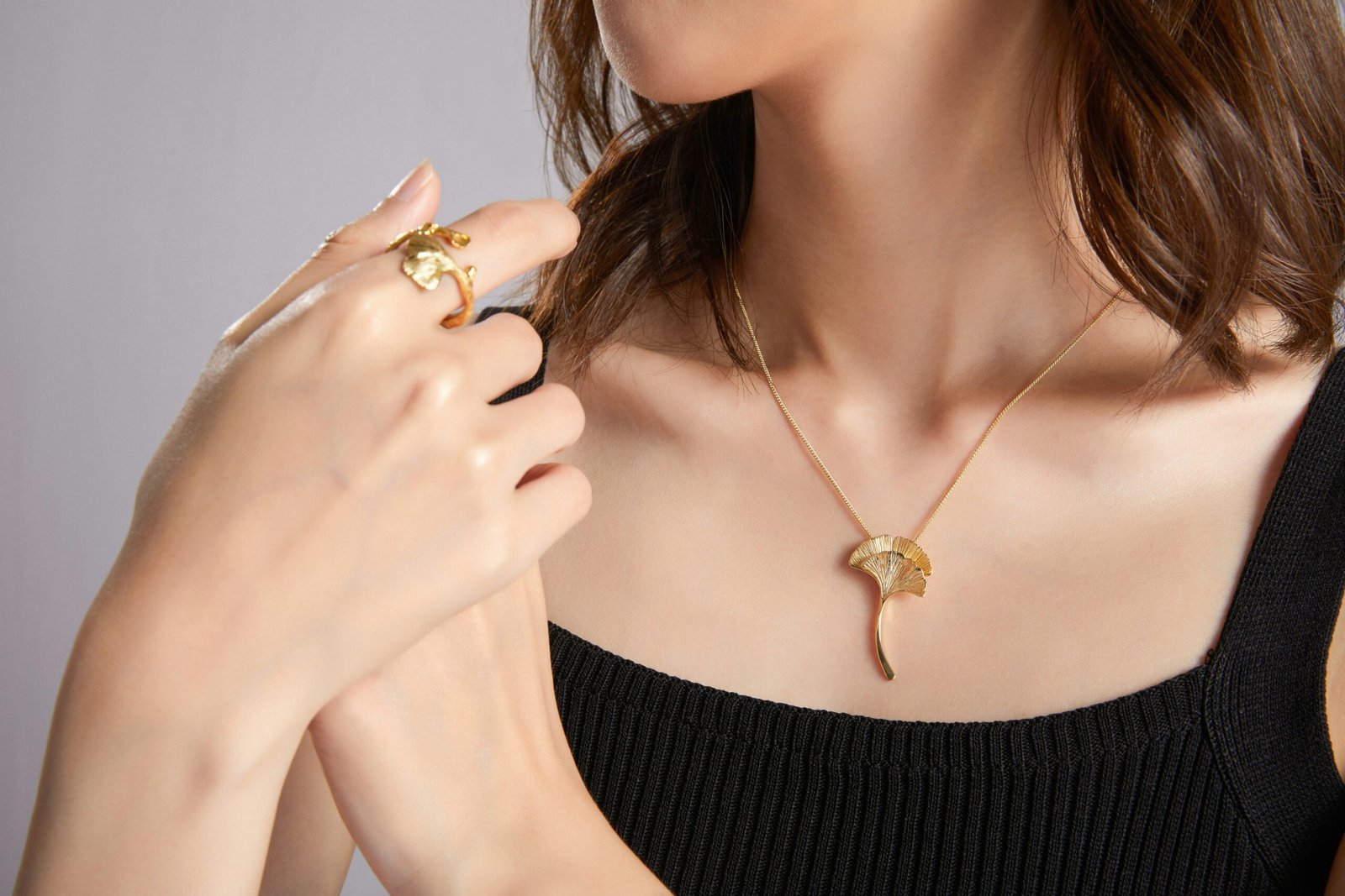 women wearing minimal jewellery
