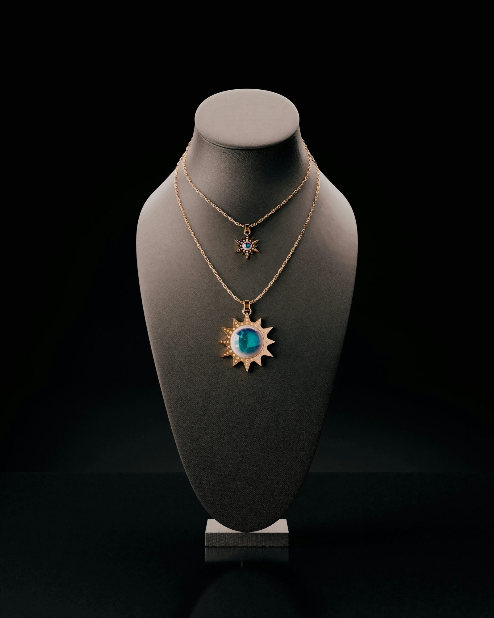 sun sign necklace for women