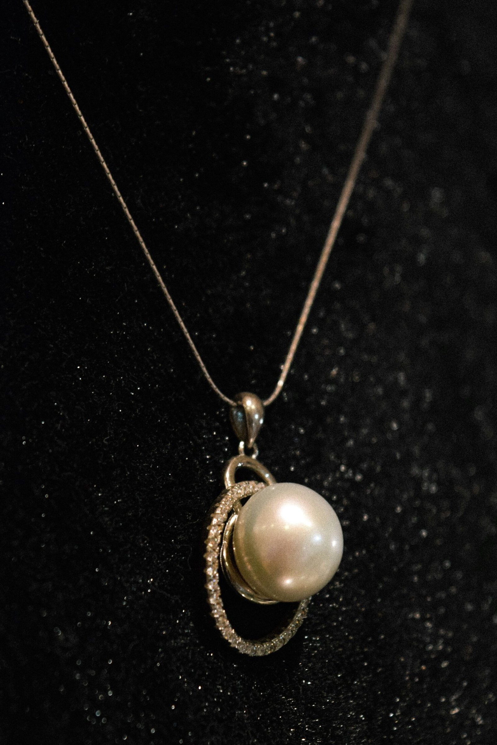 pearl influenced necklace for women