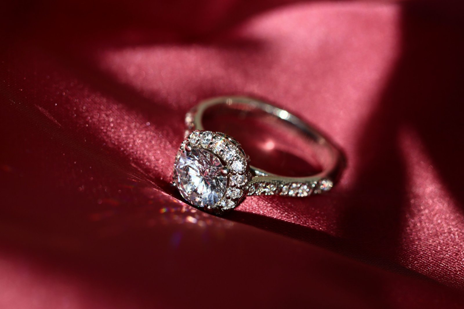 silver plated ring for women
