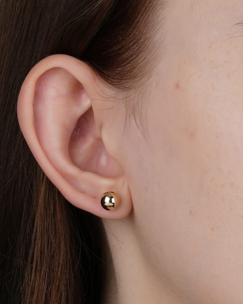 Tiny Gold Studs earring for women