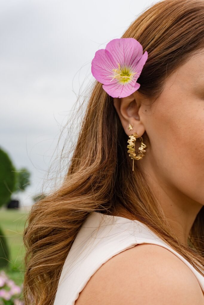 Twisted Mini Hoops earring for women